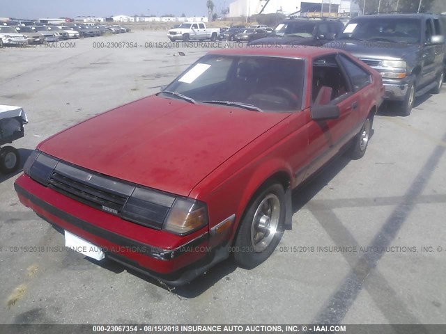 JT2RA64LXE0050447 - 1984 TOYOTA CELICA GT RED photo 2
