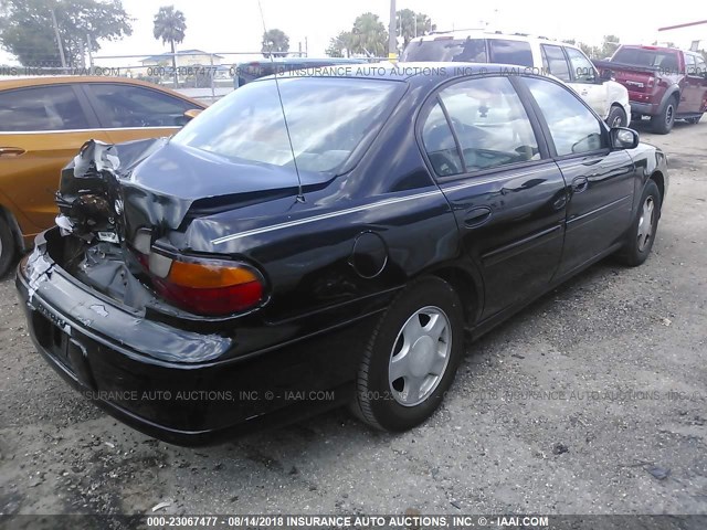 1G1NE52J8Y6229537 - 2000 CHEVROLET MALIBU LS Қара фото 4
