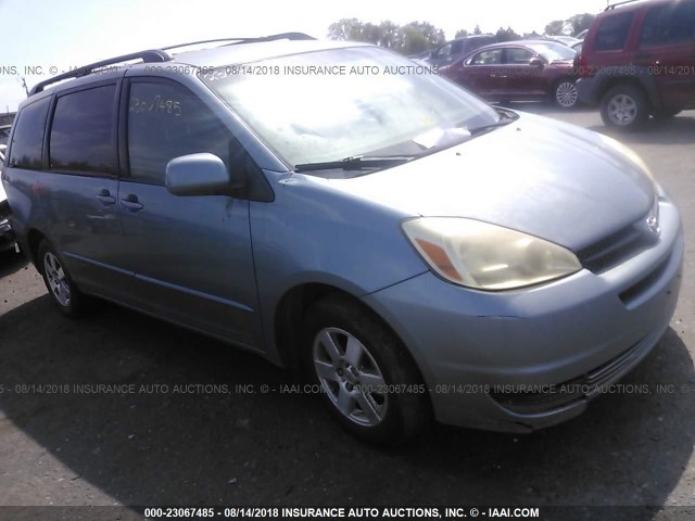 5TDZA22C45S249557 - 2005 TOYOTA SIENNA XLE/XLE LIMITED BLUE photo 1