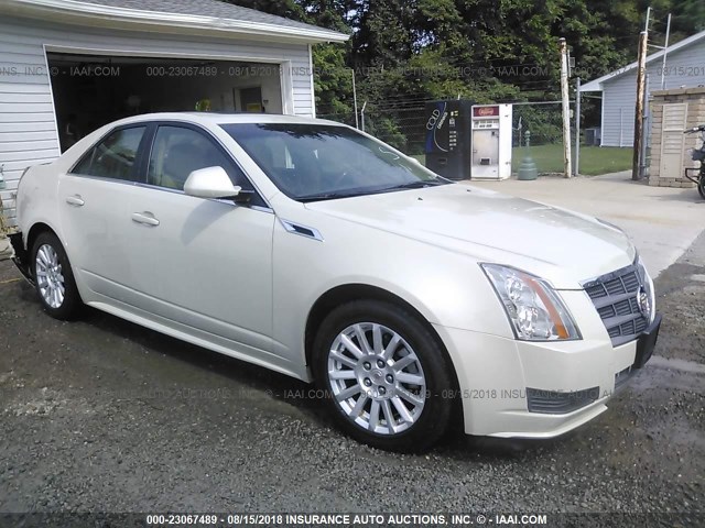 1G6DG5EY2B0161111 - 2011 CADILLAC CTS LUXURY COLLECTION BEIGE photo 1