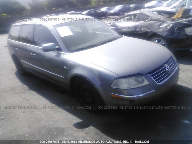 WVWND63B34E015188 - 2004 VOLKSWAGEN PASSAT GL GRAY photo 1