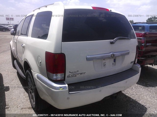 1A8HW58237F571874 - 2007 CHRYSLER ASPEN LIMITED WHITE photo 3