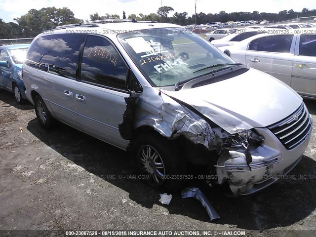 2A8GP64L36R824227 - 2006 CHRYSLER TOWN & COUNTRY LIMITED SILVER photo 1