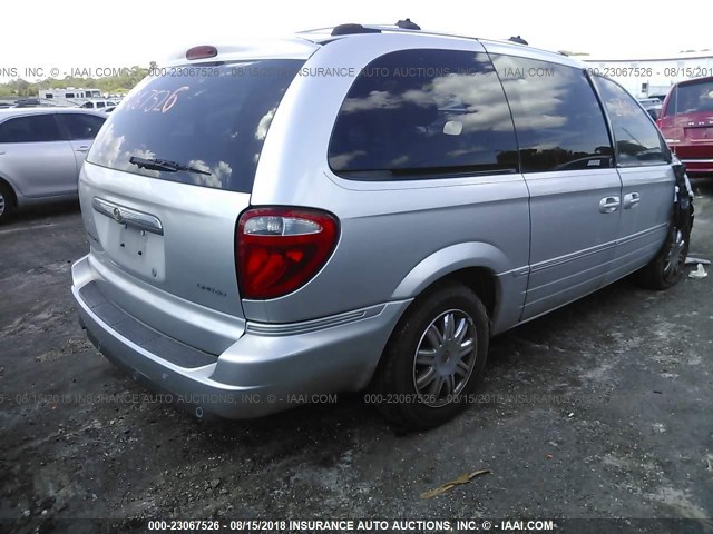 2A8GP64L36R824227 - 2006 CHRYSLER TOWN & COUNTRY LIMITED SILVER photo 4