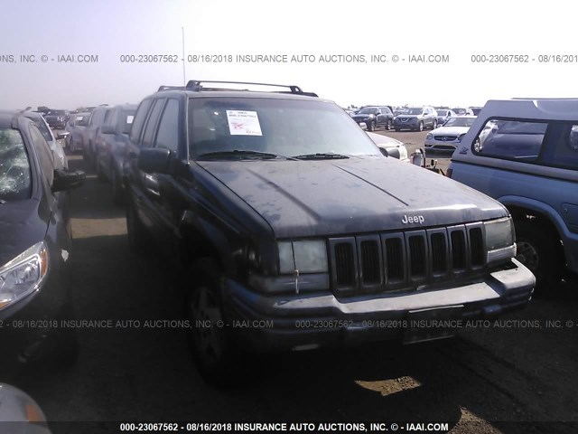 1J4GZ78Y5WC166331 - 1998 JEEP GRAND CHEROKEE LIMITED BLACK photo 1