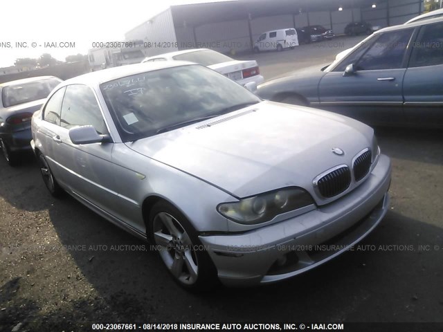 WBABV13464JT23142 - 2004 BMW 325 CI SULEV SILVER photo 1