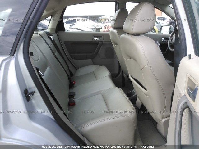 1FAHP35N38W153507 - 2008 FORD FOCUS SE/SEL/SES SILVER photo 8