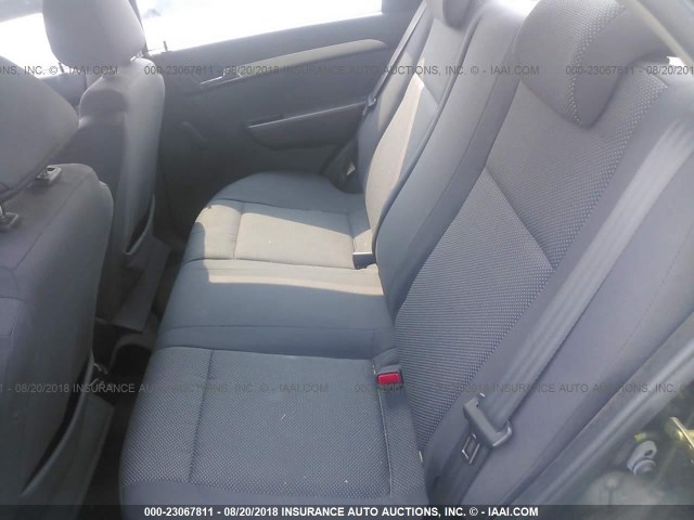 KL1TD56627B058286 - 2007 CHEVROLET AVEO LS BLACK photo 8