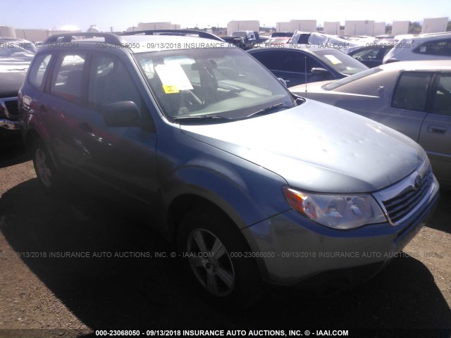 JF2SH6BC9AH775509 - 2010 SUBARU FORESTER XS Mavi foto 1