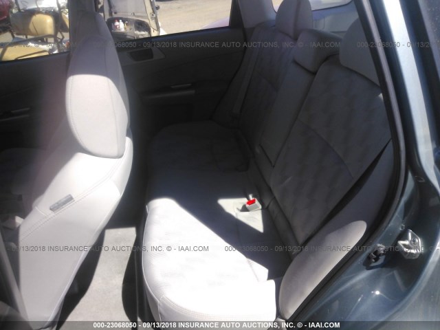 JF2SH6BC9AH775509 - 2010 SUBARU FORESTER XS Mavi foto 8