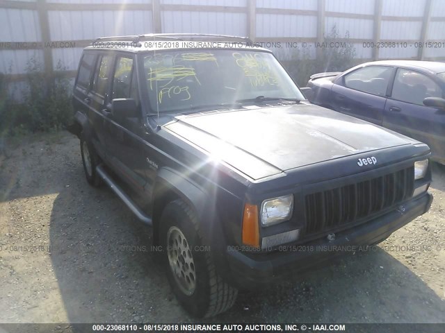 1J4FJ68S9TL134521 - 1996 JEEP CHEROKEE SPORT/CLASSIC Czarny zdjęcie 1