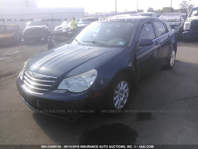 1C3LC46K57N621238 - 2007 CHRYSLER SEBRING BLUE photo 2