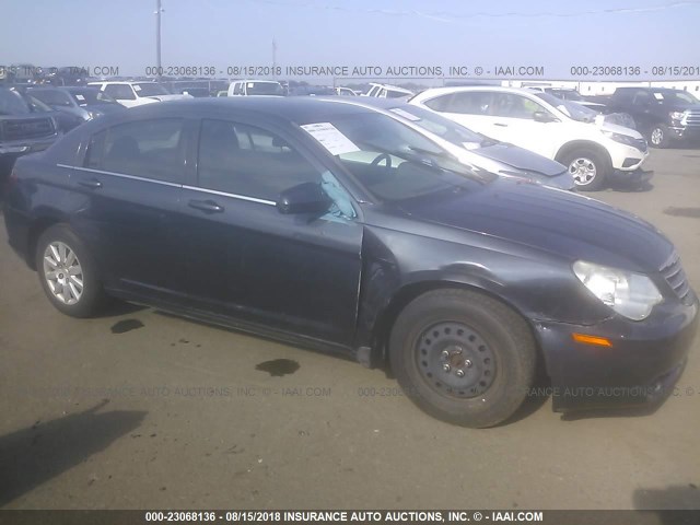 1C3LC46K57N621238 - 2007 CHRYSLER SEBRING BLUE photo 6