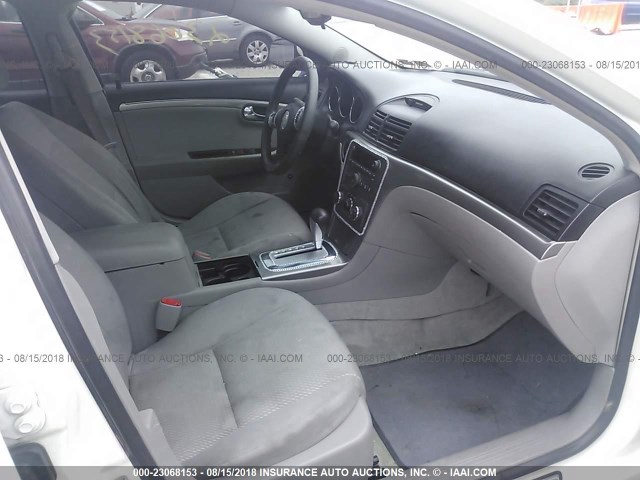 1G8ZS57N47F288963 - 2007 SATURN AURA XE WHITE photo 5