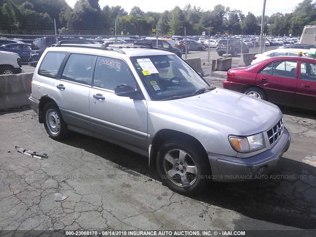 JF1SF6550XH739935 - 1999 SUBARU FORESTER S/S LIMITED SILVER photo 1