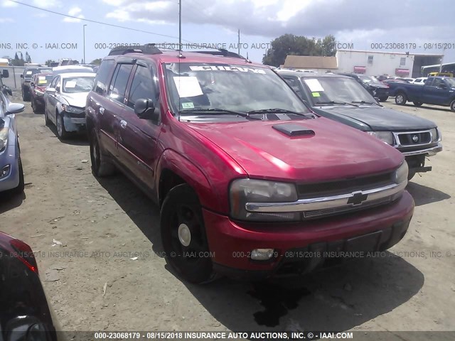 1GNET16S146159339 - 2004 CHEVROLET TRAILBLAZER EXT LS/EXT LT RED photo 1