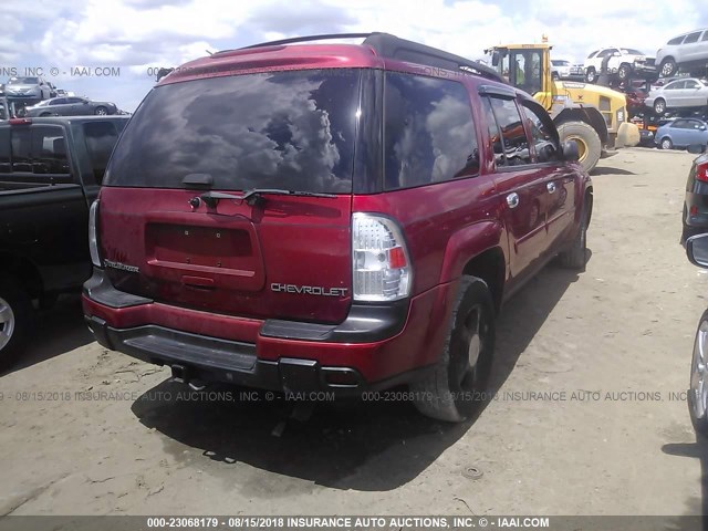 1GNET16S146159339 - 2004 CHEVROLET TRAILBLAZER EXT LS/EXT LT RED photo 4