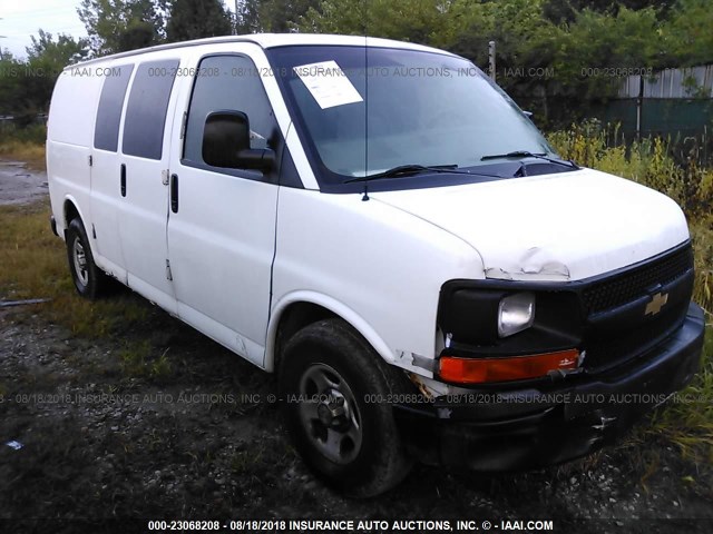 1GCFH15T061171345 - 2006 CHEVROLET EXPRESS G1500  WHITE photo 1