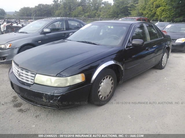 1G6KS54Y01U228545 - 2001 CADILLAC SEVILLE SLS BLACK photo 2