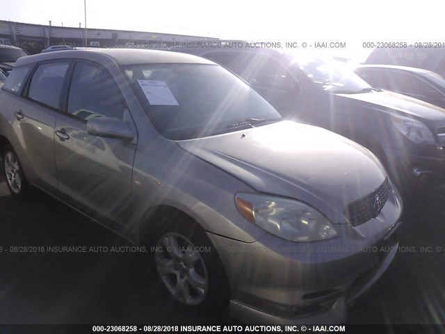 2T1KY38E03C128929 - 2003 TOYOTA COROLLA MATRIX XRS GOLD photo 1