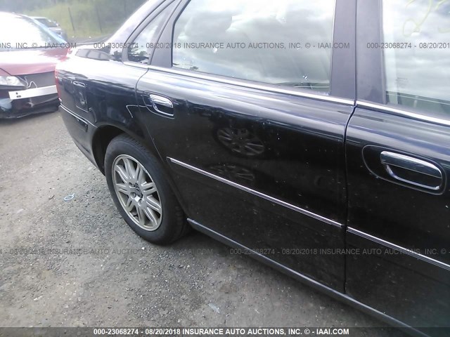 YV1TH592151415122 - 2005 VOLVO S80 2.5T BLACK photo 6