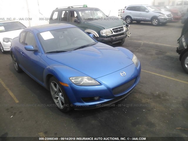 JM1FE173040115916 - 2004 MAZDA RX8 BLUE photo 1