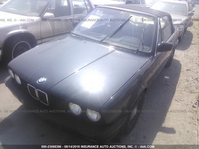 WBABB2310NEC27296 - 1992 BMW 325 IC AUTOMATIC BLACK photo 2