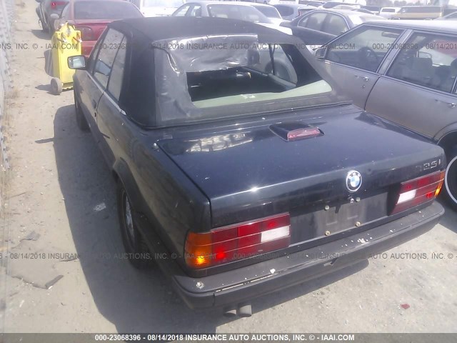WBABB2310NEC27296 - 1992 BMW 325 IC AUTOMATIC BLACK photo 3