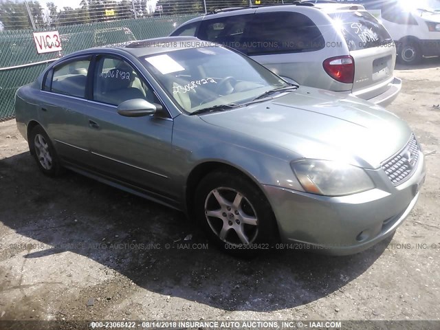 1N4BL11D45C264275 - 2005 NISSAN ALTIMA SE/SL/SE-R GREEN photo 1