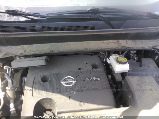 5N1AR2MN1FC646422 - 2015 NISSAN PATHFINDER S/SV/SL/PLATINUM BLACK photo 10