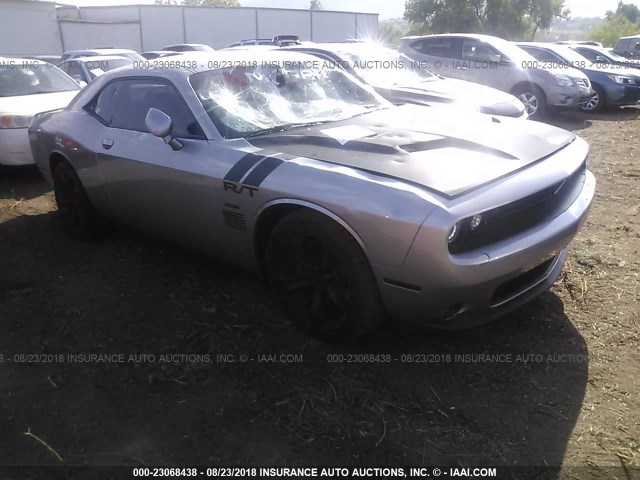 2C3CDZBT6HH519210 - 2017 DODGE CHALLENGER R/T ნაცრისფერი ფოტო 1