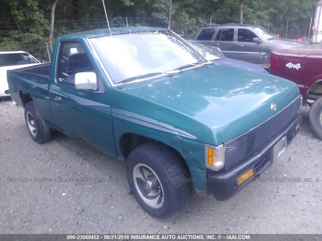 1N6SD11S2TC356095 - 1996 NISSAN TRUCK XE GREEN photo 1