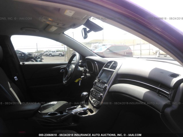 1G11C5SL1EF247041 - 2014 CHEVROLET MALIBU 1LT MAROON photo 5