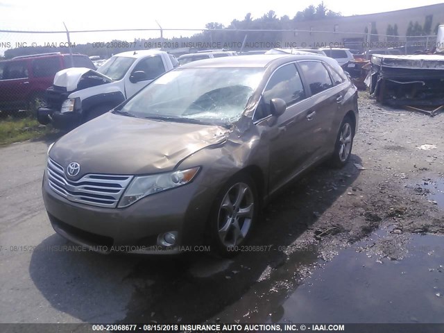 4T3BK11A69U012193 - 2009 TOYOTA VENZA GOLD photo 2