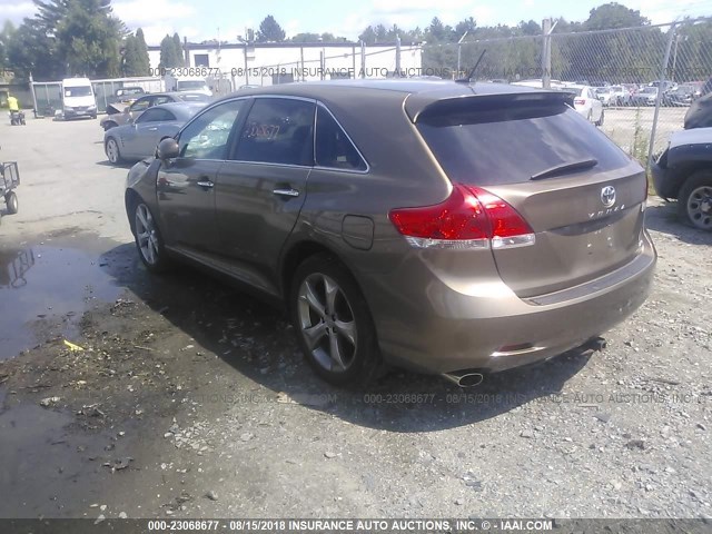 4T3BK11A69U012193 - 2009 TOYOTA VENZA GOLD photo 3