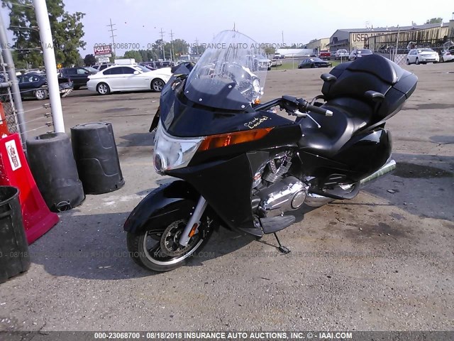 5VPSW36N5C3009194 - 2012 VICTORY MOTORCYCLES VISION TOUR შავი ფოტო 2