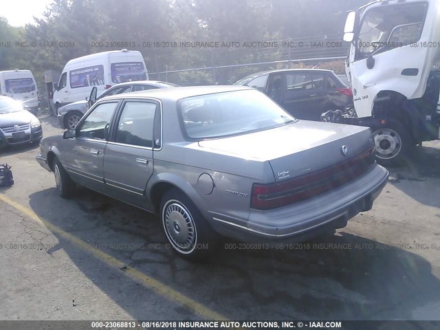 1G4AG54N9P6426288 - 1993 BUICK CENTURY SPECIAL GRAY photo 3