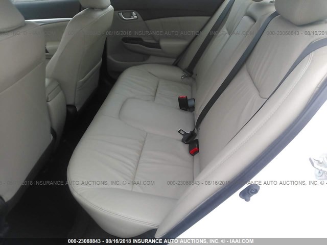 19XFB2F97FE004648 - 2015 HONDA CIVIC EXL 白色 照片 8
