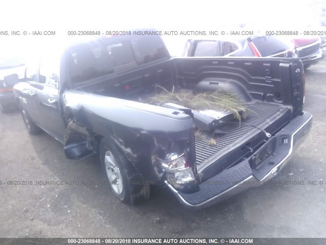 1C6RR6TT2HS804586 - 2017 RAM 1500 SLT GRAY photo 3