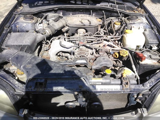 4S3BH675946632780 - 2004 SUBARU LEGACY OUTBACK AWP 蓝色 照片 10