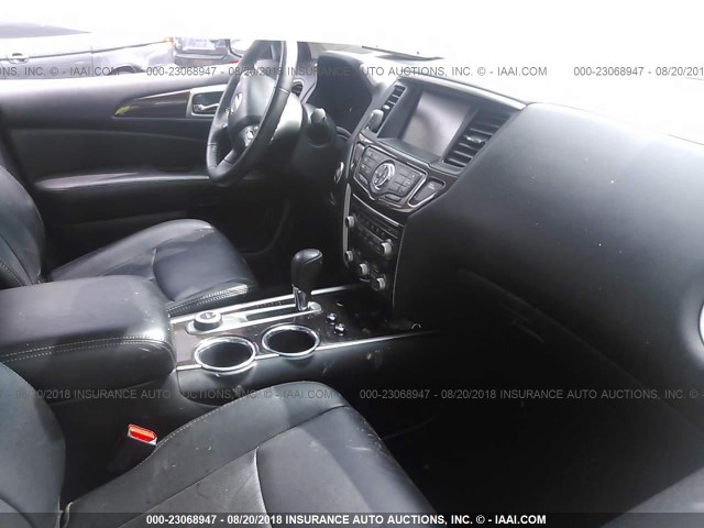 5N1AR2MM3DC629982 - 2013 NISSAN PATHFINDER S/SV/SL/PLATINUM Champagne photo 5