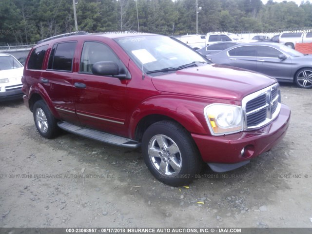 1D8HB58266F153523 - 2006 DODGE DURANGO LIMITED RED photo 1