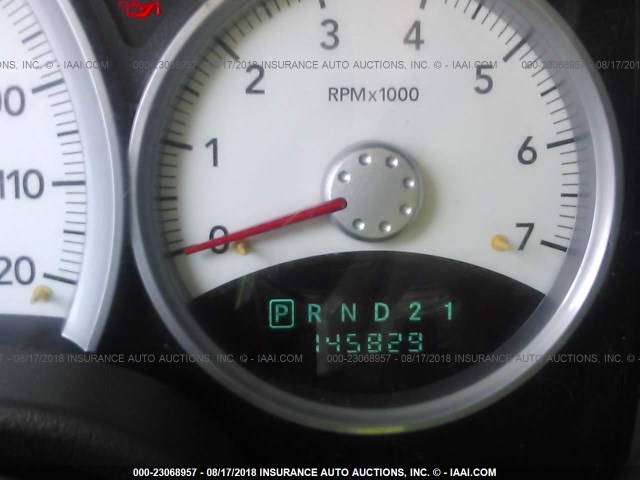 1D8HB58266F153523 - 2006 DODGE DURANGO LIMITED RED photo 7