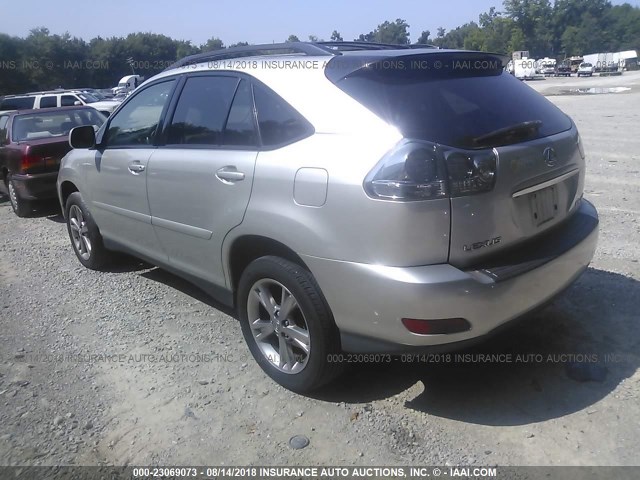 JTJHW31UX60007418 - 2006 LEXUS RX 400 SILVER photo 3