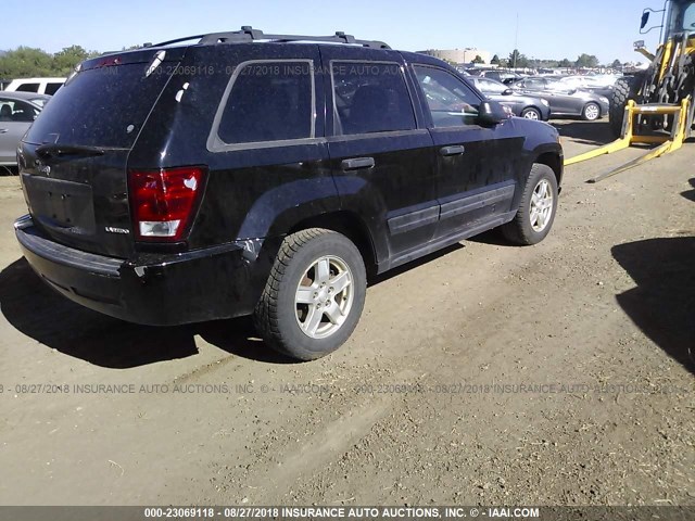 1J4GR48K85C709955 - 2005 JEEP GRAND CHEROKEE LAREDO/COLUMBIA/FREEDOM 黑色 照片 4