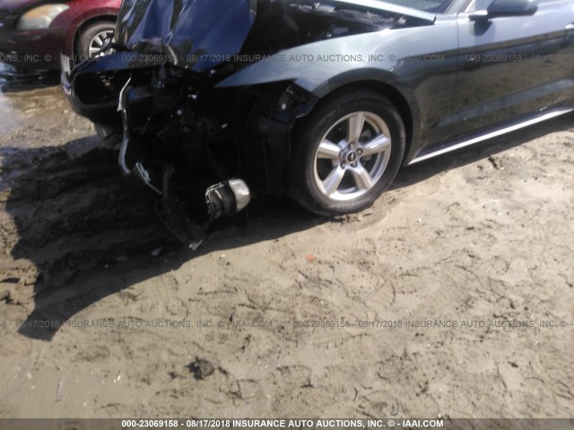 1FA6P8AM6F5366830 - 2015 FORD MUSTANG 绿色 照片 2