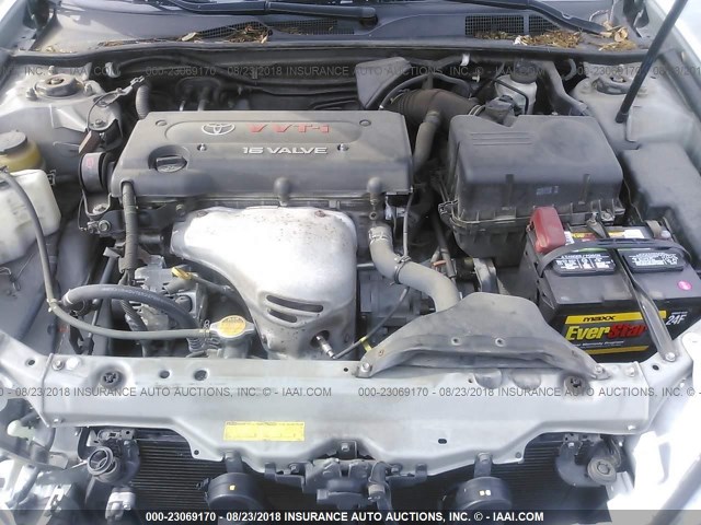 4T1BE32K43U720775 - 2003 TOYOTA CAMRY LE/XLE/SE 银色 照片 10