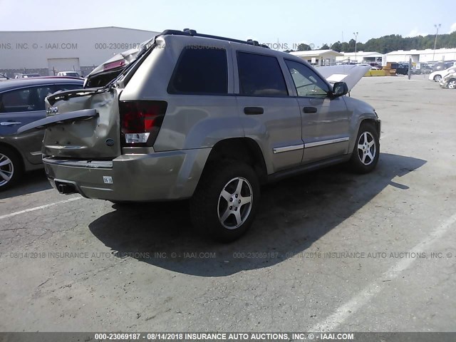 1J4HR48N05C690431 - 2005 JEEP GRAND CHEROKEE LAREDO/COLUMBIA/FREEDOM 银色 照片 4