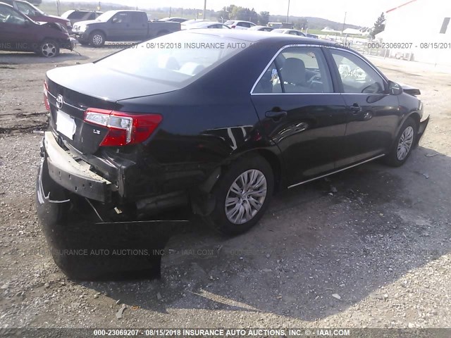 4T4BF1FK3DR294838 - 2013 TOYOTA CAMRY L/SE/LE/XLE 黑色 照片 4