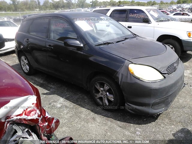 2T1KR32E94C226204 - 2004 TOYOTA COROLLA MATRIX XR BLACK photo 1